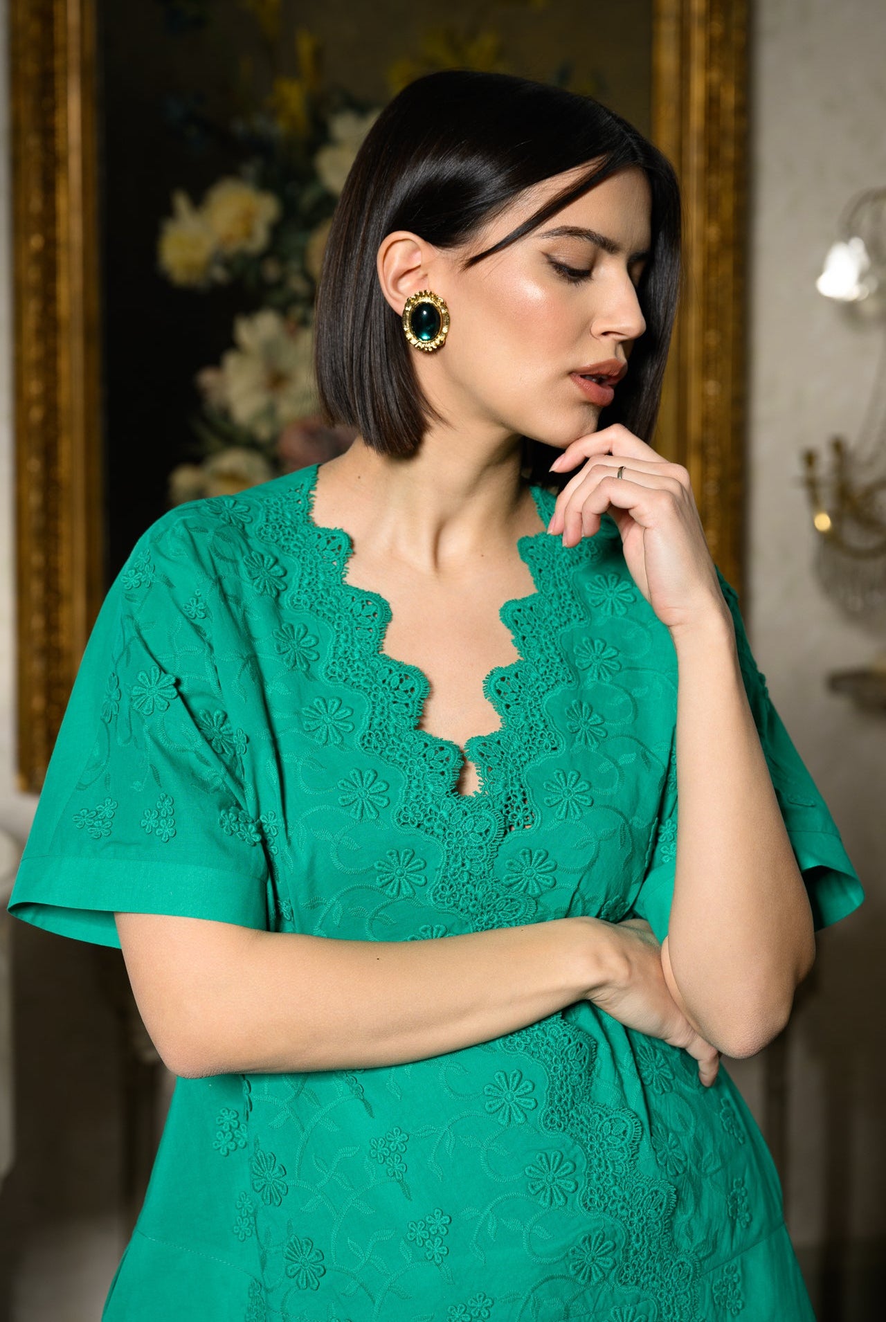 Bluze brodate din materiale naturale – Piese casual ideale pentru primăvară