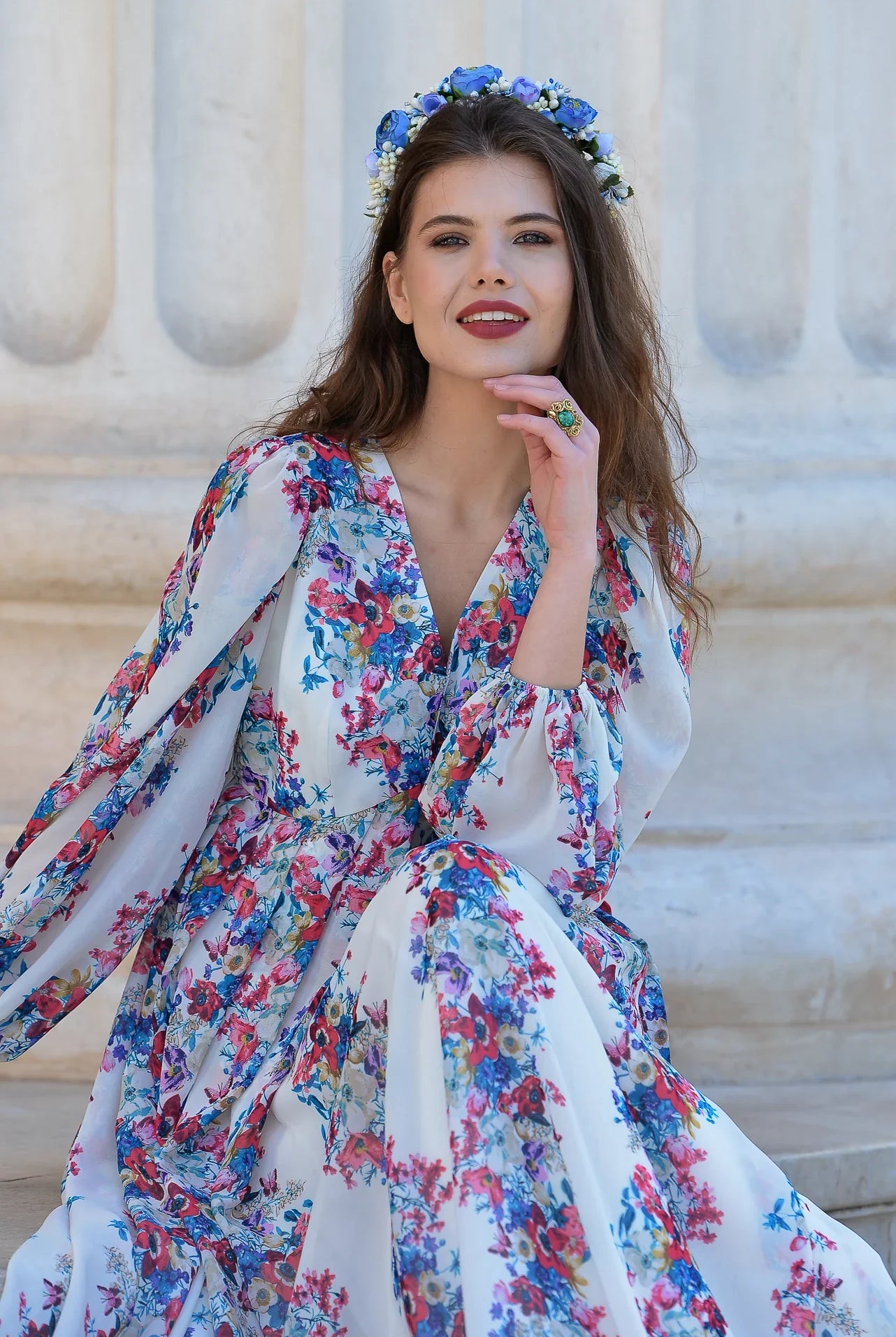 rochie de vara cu flori