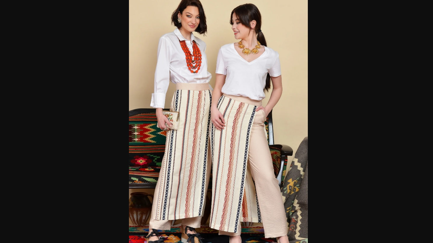 Pantaloni cu influențe tradiționale: Confort și stil pentru orice ocazie
